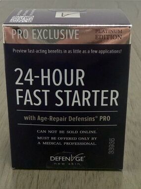 DEFENAGE 24-Hour Fast Starter - Platinum Edition NWT
